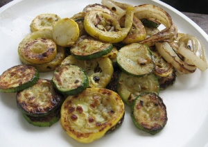 Nicely browned, grilled vegetables will enhance any dinner you choose.