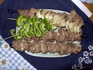 The way my sister grills her vegetables.